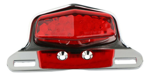 Harley Retro Model Taillight Con Soporte For Matrícula