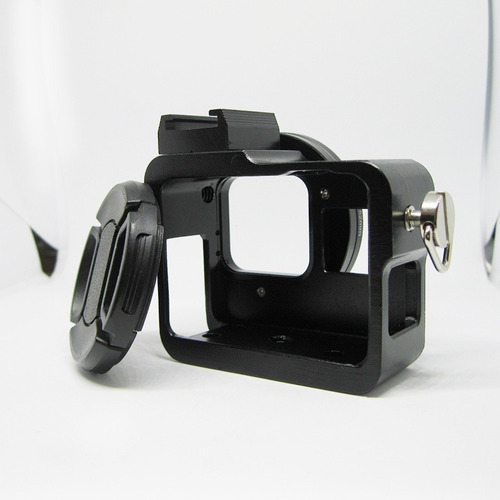 Carcasa De Aleación De Aluminio Para Gopro Hear 5/6/7 Fondo