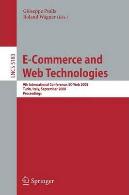 Libro E-commerce And Web Technologies : 9th International...