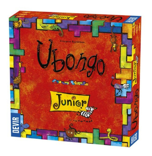 Ubongo Junior Devir Juego De Mesa Familiar Niños La Plata