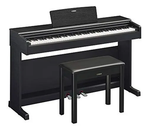 Piano Yamaha Ydp144 Arius Series Con Banco, Negro