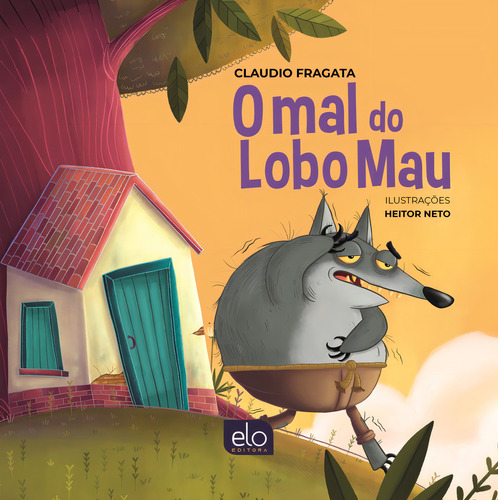 O Mal Do Lobo Mau De Fragata Claudio Vol 1 Editorial Elo Editora Capa Mole Em Português
