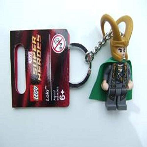Marvel Lego Loki Key Chain 850529 Super Heroes Mini Figure 