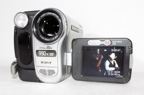 Sony 8mm Y Hi8 Analoga Mod Ccd-trv138 Plata
