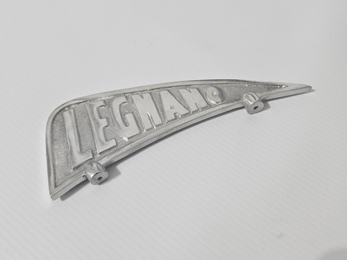 Insignia Cresta Legnano Banderin Moto Clasica Demm Aluminio