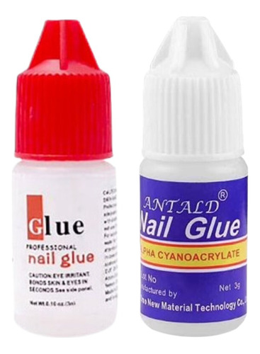 Pegante Para Tips Nail Glue X2