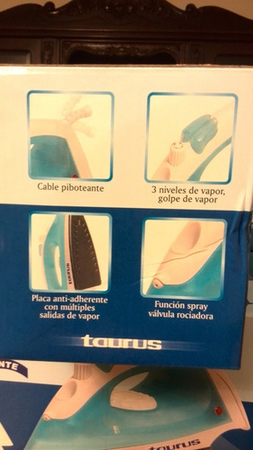 Plancha A Vapor Taurus Pa-103 Autolimpiante Nueva