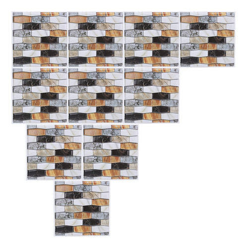 Adhesivo De Pared, 10 Unidades, Papel Autoadhesivo Anticolis
