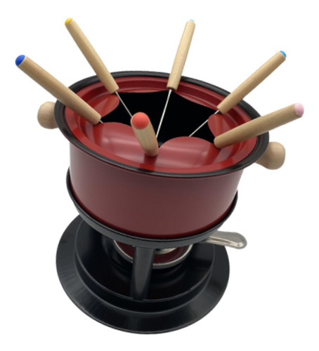 Fondue Fabricante Olla Caldo Fondue Conjunto Ligero