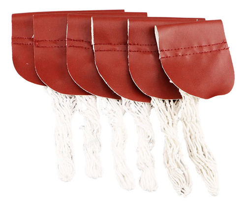 6 Uds Bolsa De Red Para Mesa De Billar Red De Malla Bolsillo
