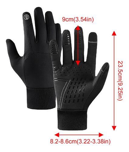 Guantes Simil Neopreno Con Touch Y Antideslizante