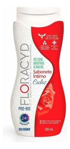 Sabonete Intimo Floracyd Ciclos 200ml