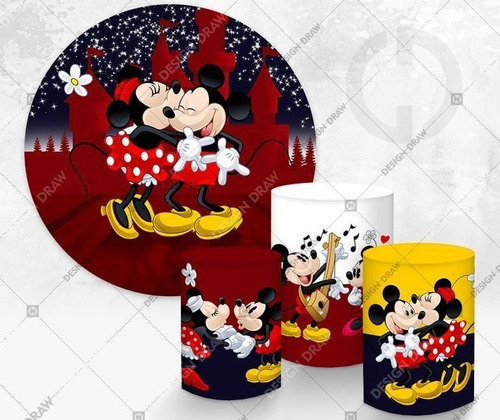 Alquiler Mobiliario Mickey Y Minnie Para Decoraciones 