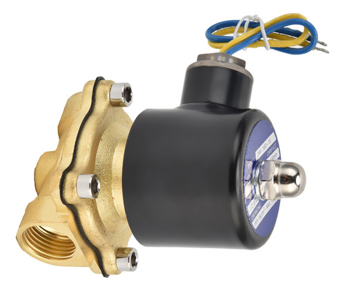 Válvula Solenoide 2w16015 G1/2 En Latón Normalmente Cerrada