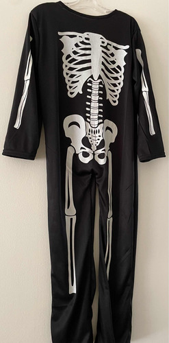 Disfraz De Esqueleto De Niño Talle S Halloween