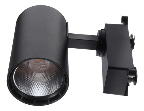 Luz De Seguimiento Led De 12 W, Carcasa Negra, Luz Cálida, T