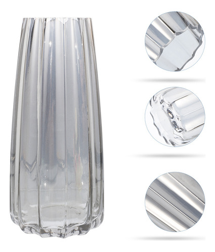 Jarrón De Cristal Para Arreglos Florales Artificiales