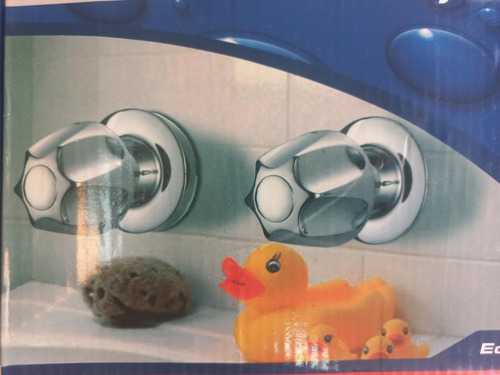Imagen 4 de 4 de Pomo Y Campana Para Ducha 21 Estrías Fermetal