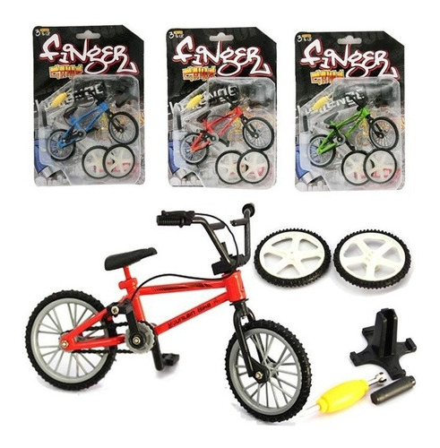 Kit De Bicicleta En Miniatura New Finger De 3 Piezas