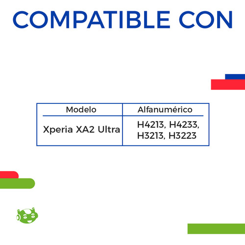 Pantalla Para Xperia Xa2 Ultra H4213 H4233 H3213 H3223 Incell Color Azul Slim Company