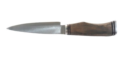 Imagen 2 de 7 de Set Asador Mediano Tenedor Cuchillo Y Chaira De Madera