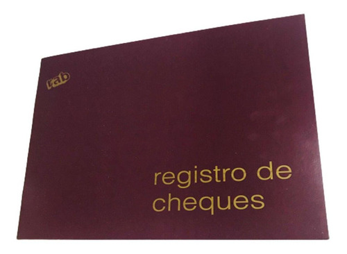 Libro Registro De Cheques 48 Páginas Rab