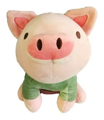 Peluche Cerdito Con Sudadera De Dinosaurio Puerquisaurio