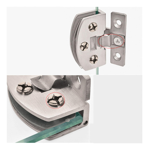 2x De Vidrio Muebles De Hardware Reemplazo De Hardware Negro