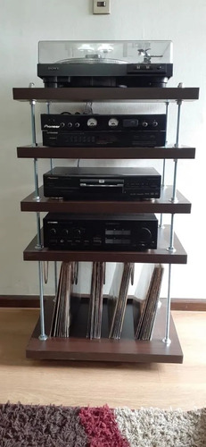 Rack Para Audio Y Vinilos