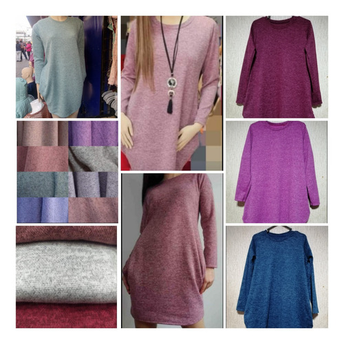 Polivestidos De Angora Maxi Vestidos