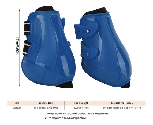 Botas Transpirables Con Protector De Pata Trasera De Caballo