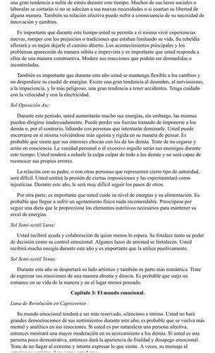 Imagen 3 de 10 de Retorno Solar, Personalizado