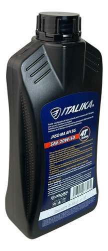 20lt Aceite Mineral Sae 20w-50 Italika Original Mayoreo