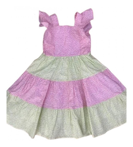 Vestido Infantil Algodão Petit Cherie Coleção Natural 21002