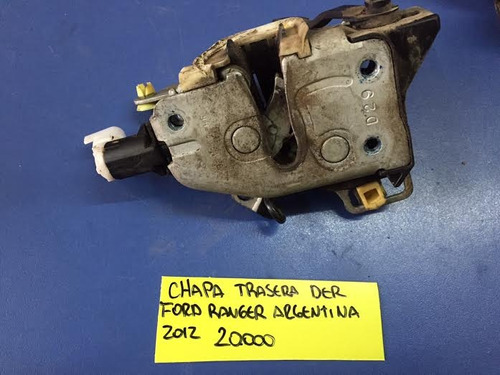 Chapa Puerta Trasera Derecha Ford Ranger Argentina 2.3 