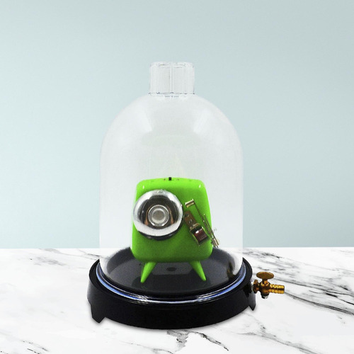 Campana De Demostración De Vacío Con Base Transparente,