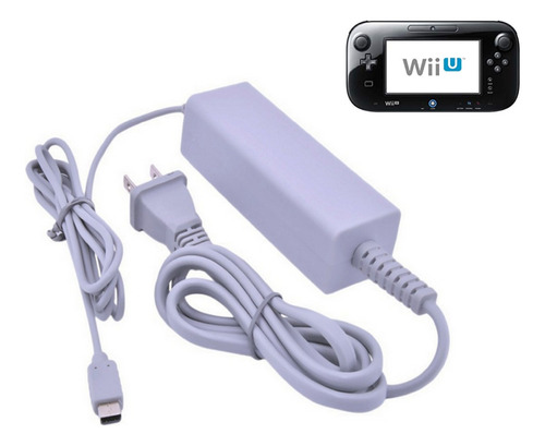 Adaptador Cargador Ac Dc Fuente Compatible Nintendo Wiiu Pad
