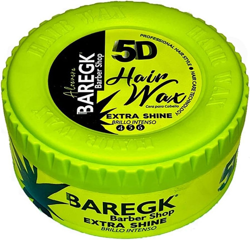 15 Cera Para Cabello Baregk 5d Profesional Barberias Esteticas Color Verde