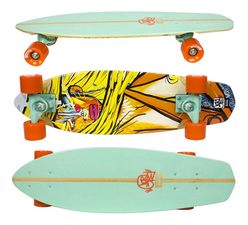 Imagem 2 de 4 de Skate Mini Cruiser Penny Kronik The Breeze