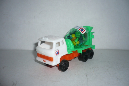 Camion Revolvedora De Cemento - Camioncito De Juguete Escala