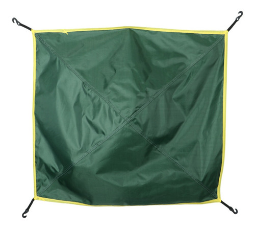 Rainfly Tarp Hamaca Con Pole Bucks A Prueba Ejercito Verde