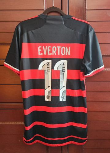 Jersey Original adidas Local Cr Flamengo 24 Everton 11 M 