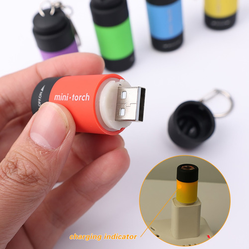 Mini Linterna Led De Bolsillo Portátil P/senderismo, Camping