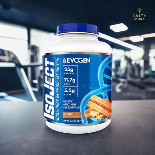 Proteína Evogen Isoject Isolatada 4lbs - Sabor Churro Churro