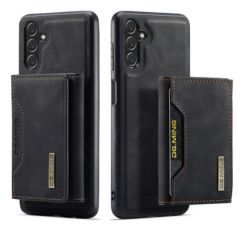 B Funda Tipo Cartera De Piel Con Tarjetas Desmontables 2 En