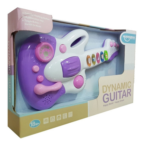 Guitarra Dinámica Juguete Musical Niños Bebes Baby Shower