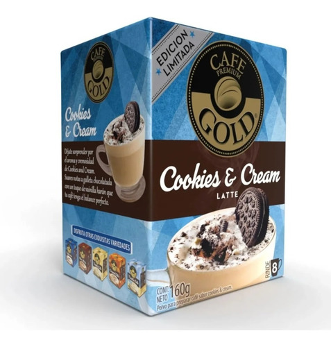 Imagen 2 de 2 de Cafe Premium Gold 8 Sobres De 15g - Elige Tu Sabor