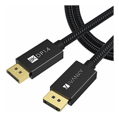 Cable Hdmi - Displayport Cable 1.4, Ivanky 8k Dp Cable 6.6ft