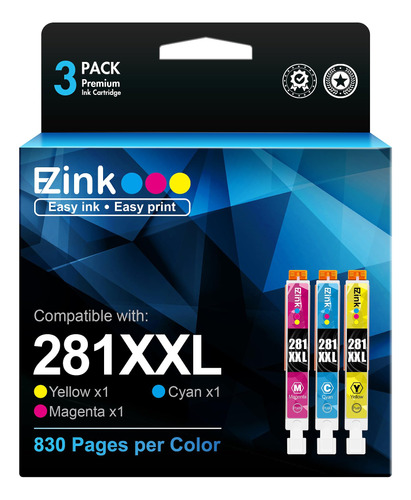 E-z Ink (tm - Cartucho De Tinta Compatible Con Canon Cli-28.