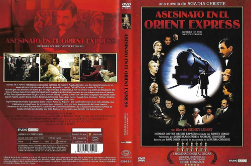 Asesinato En El Orient Express Dvd Original Agatha Christie